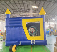 Château Gonflable Commercial Combo avec Toboggan pour Fêtes, Structure de Saut et de Rebond pour Enfants