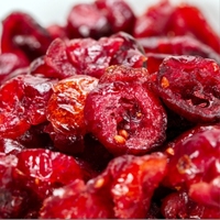 Gezonde snacks Gedroogd fruit Gedroogde cranberry 1/4 Gedroogde cranberries