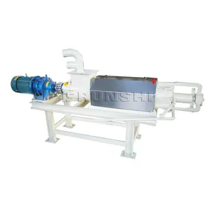 screw press Animal Pig cow goat sheep chicken manure dung dehydrator dewatering solid liquid separator machine for sale