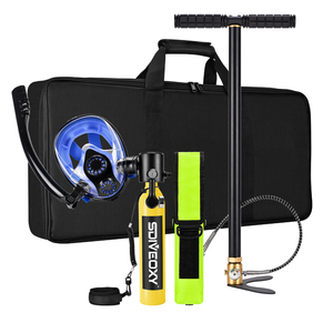 Cilindro de Oxígeno Portátil, Mini Tanque de <span class=keywords><strong>Buceo</strong></span> con Unión Rotatoria para <span class=keywords><strong>Buceo</strong></span>, Pesca Submarina, Apnea, <span class=keywords><strong>Buceo</strong></span> Técnico y Deportes Acuáticos - Product Image 3