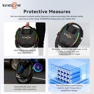 Livraison GRATUITE depuis les États-Unis : Trottinette Électrique Auto-Équilibré<span class=keywords><strong>e</strong></span> avec Batterie 1554Wh, Monocycle Intelligent avec Application, Monoroue Électrique (EUC) - Product Image 5