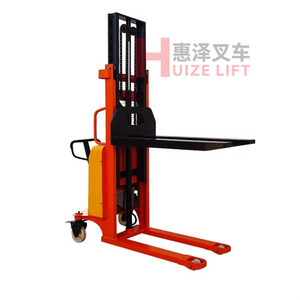 Capacidad 1500kg Fácil operación Bajo ruido China Huize Apilador <span class=keywords><strong>semi</strong></span> eléctrico con doble mástil - Product Image 1