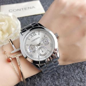 Phụ Nữ Của Cổ Điển Vòng Đeo Tay Trái Tim Analog Thạch Anh Cổ Tay Đồng Hồ Sang Trọng Thép Không Gỉ Ban Nhạc Thiết Lập Với Tình Yêu Quay Số Phim Hoạt Hình Thiết Kế - Product Image 2