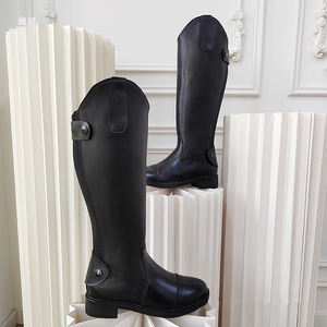 <span class=keywords><strong>Bottes</strong></span> à fermeture éclair confortables pour enfants avec mollet large et largeurs variées, <span class=keywords><strong>bottes</strong></span> hautes jusqu'au genou, <span class=keywords><strong>bottes</strong></span> d'équitation, <span class=keywords><strong>bottes</strong></span> de cavalier - Product Image 3