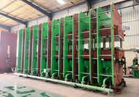 Máquina Vulcanizadora Automática de Gran Escala con Certificación CE, Tipo Marco, para Vulcanizar Neumáticos de Caucho Sólido para Minería