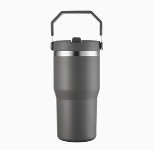 Cross border 304 Stainless Steel Thermal <b>Cup</b> 30oz Handheld Car <b>Cup</b> <b>Large</b> Capacity Outdoor Portable Vehicle Straw <b>Cup</b> - Product Image 6