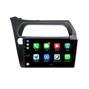Ips màn hình <span class=keywords><strong>Android</strong></span> Car DVD <span class=keywords><strong>Player</strong></span> cho Honda Civic 2006 2012 đài phát thanh xe đa phương tiện Video <span class=keywords><strong>Player</strong></span> Navigation GPS hỗ trợ Playstore - Product Image 2