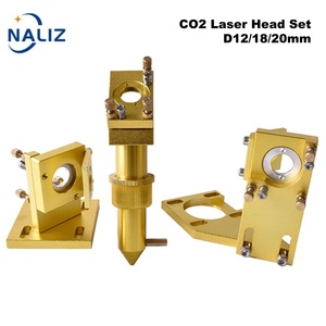 CO2 레이저 헤드 전체 세트 직경 12/18/20mm, 포커스 렌즈 50.8/63.5mm 및 Mo 미러 D20mm 포함, 레이저 기계 예비 부품용 - Product Image 2