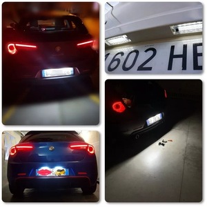 Luz LED para Matrícula de Opel Astra B y Chevrolet Camaro, 6000 Lm, Blanca, 12V, Iluminación para Automóvil PZ038 - Product Image 3
