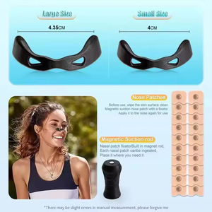 Clip nasal pour le sport en plein air, équipement de course et de fitness, yoga assisté, amélioration de la qualité respiratoire pendant la course - Product Image 3