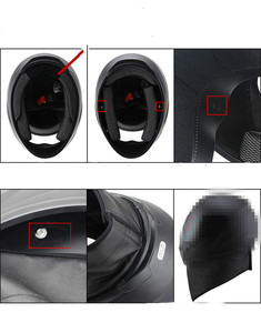 <span class=keywords><strong>Casque</strong></span> de <span class=keywords><strong>moto</strong></span> intégral exclusif transfrontalier en ABS à motif fibre de carbone <span class=keywords><strong>pour</strong></span> hommes et femmes - Product Image 4
