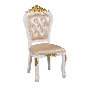 <span class=keywords><strong>Chaise</strong></span> de luxe <span class=keywords><strong>louis</strong></span> en cuir, siège en bois, léger, européen, à la mode, antique, pour banquet, hôtel - Product Image 5