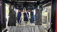 Machine de lavage de voitures à vapeur télécommandée de marque japonaise, équipement de lavage en tunnel rotatif à 360°, fabriqué en Chine, pour un volume élevé de lavage quotidien