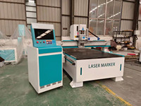 Machine de gravure de verre laser à fibre grand format pour le marquage des miroirs multicouches en acier inoxydable