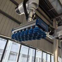 Machine de palettisation automatique à grande vitesse, robotiseuse pour empilage de sacs, cartons et boîtes, pour entrepôt et ligne de production