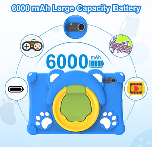 2025 10.1 inch 4GB + 64GB con máy tính bảng <span class=keywords><strong>Android</strong></span> 13.0 WFL bằng văn bản máy tính bảng cho trẻ em giáo dục Máy đọc sách kidstablet - Product Image 3