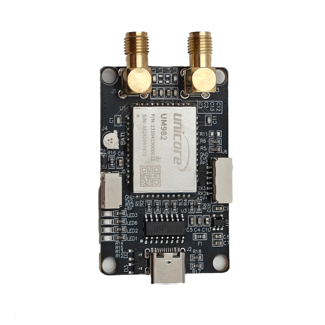 UM982 GNSS Receiver RTK GPS Base Rover Station Core USB Board Dual Antenna Directional Module GPS BDS Glonass Galileo
