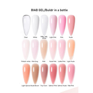 Gel BIAB Senza HEMA e TPO <span class=keywords><strong>per</strong></span> <span class=keywords><strong>Unghie</strong></span> Danneggiate, Gel Costruttore di Alta Qualità in Bottiglia, Rimovibile con Soak-off UV/LED <span class=keywords><strong>per</strong></span> Estensione <span class=keywords><strong>Unghie</strong></span> - Product Image 2
