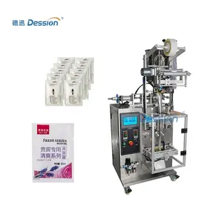 High speed fully automatic liquid pouch soap flow packing packaging machine desssion supplier