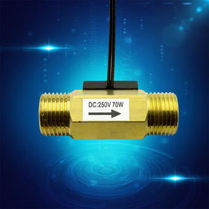 Interruptor de Flujo de Agua Magnético Saishenger, Interruptor de Lengüeta Normalmente Abierto con Rosca Externa de 4 Puntos para Detección de Señales - Product Image 1