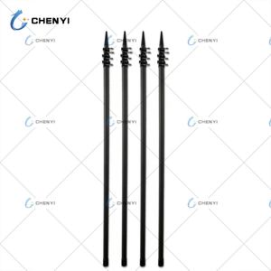 15ft 18ft 22ft 3K глянцевый матовый 100% углеродное волокно Outrigger boat Pole для спорта рыбалки - Product Image 2