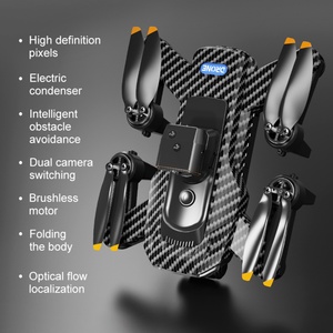 Drone RC pliable P17 8K à double caméra GPS, WiFi 5G FPV avec évitement d'obstacles au laser, quadricoptère télécommandé en plastique - Product Image 6