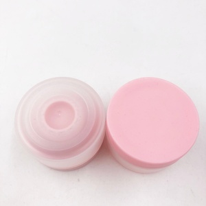 Matte Pink Color 100 ml Pet <b>Jars</b> Custom Silkscreen Print <b>Empty</b> Pet <b>Jar</b> for Cream Lotion Hair Cosmetics Containers and Packaging - Product Image 2