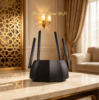 Router WiFi Tengda AC8 de Doble Banda, Router Inalámbrico Gigabit de Alta Velocidad para el Hogar, 1167Mbps