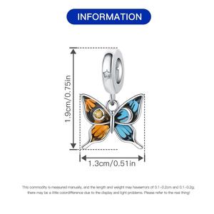 Offre Spéciale – Breloques Pendentifs Insectes (Libellule, Papillon, Luciole) pour Bijoux DIY, Bracelets Femme, Accessoires en Argent 925, Cadeau de Fête - Product Image 4