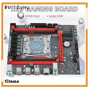 <span class=keywords><strong>Intel</strong></span> X99 PC bo mạch chủ Máy tính để bàn Mainboard Xeon E5 LGA2011-3 DDR3 kênh kép 128GB cho chơi game sata ổ cứng giao diện mới - Product Image 2