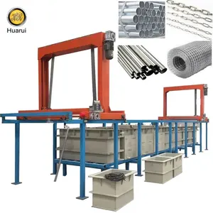 Electroplating Hanging galvanizing machine Zinc Nickel Plating Equipment for Chain Pipe Tube Mesh Plating Line