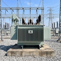 Transformateur triphasé immergé dans l'huile haute tension 50Hz, 35kV à 480V, haute stabilité, grande capacité, pour applications minières et métallurgiques