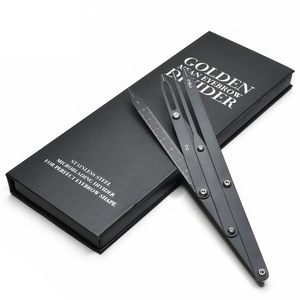 Compás de Acero 304 con Proporción Áurea para <span class=keywords><strong>Microblading</strong></span> de <span class=keywords><strong>Cejas</strong></span>, Herramienta de Medición para Maquillaje Permanente - Product Image 2