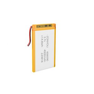 Tüketici Elektroniği GPS Bulucu için Derin Deşarj Ömrü 500 Kez 606090 Li-polimer Pil 3.7V 4000mAh - Product Image 5