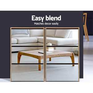 เฟอร์นิเจอร์บ้านประหยัดพื้นที่กล่องรองเท้ามิเรอร์สำหรับขาย - Product Image 2