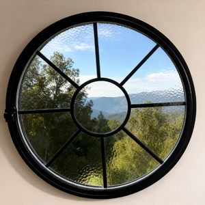 Finestre Rotanti in Vetro con Telaio in Alluminio a 360 Gradi °   <span class=keywords><strong>Finestra</strong></span> Girevole di Ricambio per Oblò, Finestre Ventilate Rotanti per Interni - Product Image 1