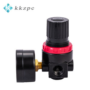 Regulador de Presión Neumático AR2000 de 1/4 de Pulgada con Manómetro - Product Image 4