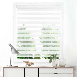 Persianas Enrollables Eléctricas Modernas con Diseño de Cebra, Hechas a Medida <span class=keywords><strong>para</strong></span> <span class=keywords><strong>Ventanas</strong></span> Francesas - Product Image 2