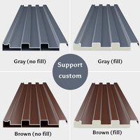 Choix populaire Auvent de taille personnalisée Isolation thermique et auvent en alliage d'aluminium étanche à la neige pour patio extérieur Couvre Pergola