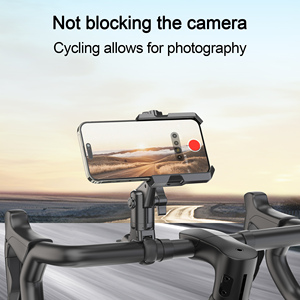 ที่วางโทรศัพท์มือถือแบบยืดหยุ่นปรับระดับได้สำหรับจักรยานเสือหมอบและจักรยานเสือภูเขา ป้องกันการสั่นสะเทือน ใช้สำหรับนำทางได้ - Product Image 3