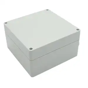 125*125*100mm ABS plastic waterproof box IP66 waterproof junction box 4 screws electrical enclosures