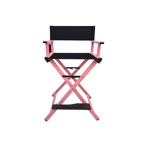 Hochwertiger, professioneller, moderner, faltbarer Massagesessel aus massivem Aluminiumlegierung mit Rückenlehne für Outdoor, Make-up, Freizeit und Premium-Direktoren. - Product Image 1