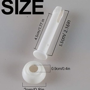 Kit de connecteurs ABS légers et portables <span class=keywords><strong>Intex</strong></span> pour piscines extérieures, avec clips de verrouillage 5cm/5.5cm/6cm/7cm, accessoires pour piscines gonflables au sol et échelles - Product Image 3