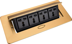 <span class=keywords><strong>Caja</strong></span> de Enchufes Emergente de Sobremesa con Corriente Nominal de 16A y 13A, a Prueba de Polvo, con USB+TYPE-C y <span class=keywords><strong>Doble</strong></span> <span class=keywords><strong>Enchufe</strong></span> Estándar Europeo - Product Image 5