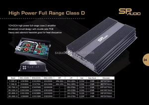 Hot Selling Goede Kwaliteit 10000 Watt Auto Versterker <span class=keywords><strong>Korea</strong></span> 12V Mono Block Spl Klasse-D Professionele Auto Versterker - Product Image 6
