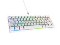 Nouveau clavier de jeu mécanique à membrane mini 61 touches DIY, film amovible, rétroéclairage LED RGB, filaire USB Type-C pour joueurs PC/Mac