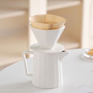 Juego de Café de Goteo Manual Negro, Cerámica, 500 ml, Jarra para Compartir, Filtro, Dispositivo de Preparación, Diseño Moderno Ecológico, Logotipo Personalizado, Café, Té - Product Image 3