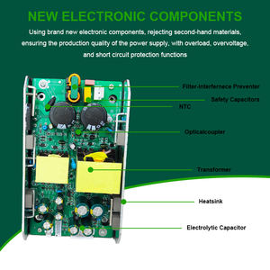 +-40V 3A 15V 4A W وضع التبديل مصدر الطاقة للوحة تزويد الطاقة للمكبر للصوت - Product Image 4