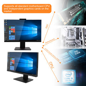 คอมพิวเตอร์ออลอินวันสำหรับเล่นเกม ขนาด 24 นิ้ว หน้าจอสัมผัส ซีพียู Core i9 แรม 16GB DDR4 สำหรับธุรกิจ แบบ Barebone พร้อมที่เก็บข้อมูล SSD+HDD - Product Image 5