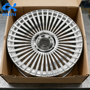 ล้อแม็กซ์โครเมียมขัดเงาแบบกังหัน หลายก้าน สำหรับรถยนต์นั่งส่วนบุคคลและรถ <span class=keywords><strong>SUV</strong></span> ขนาด <span class=keywords><strong>18</strong></span>-24 นิ้ว - Product Image 5